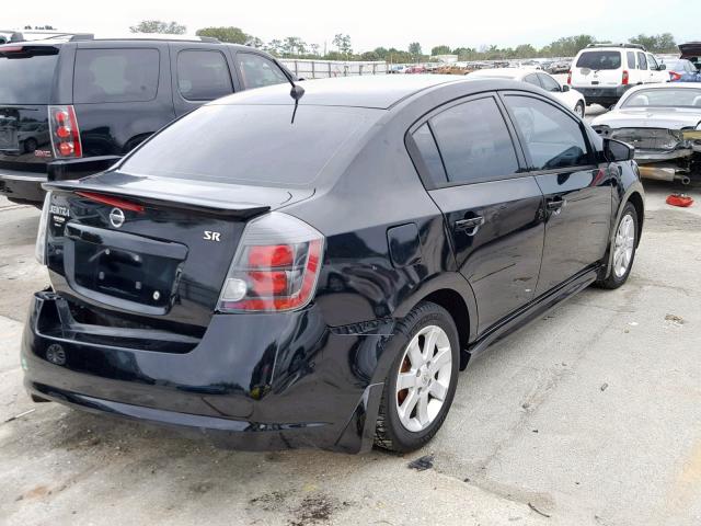 3N1AB6AP8BL658963 - 2011 NISSAN SENTRA 2.0 BLACK photo 4