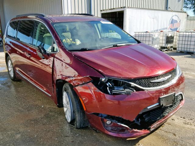 2C4RC1BG5HR703187 - 2017 CHRYSLER PACIFICA T MAROON photo 1