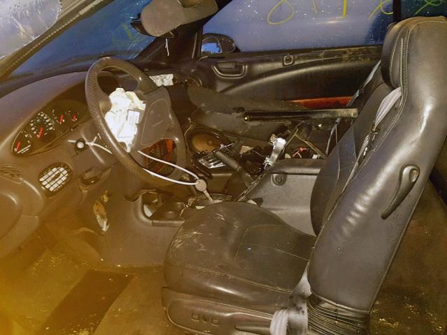 3C3EL55H4WT235476 - 1998 CHRYSLER SEBRING JX GRAY photo 5