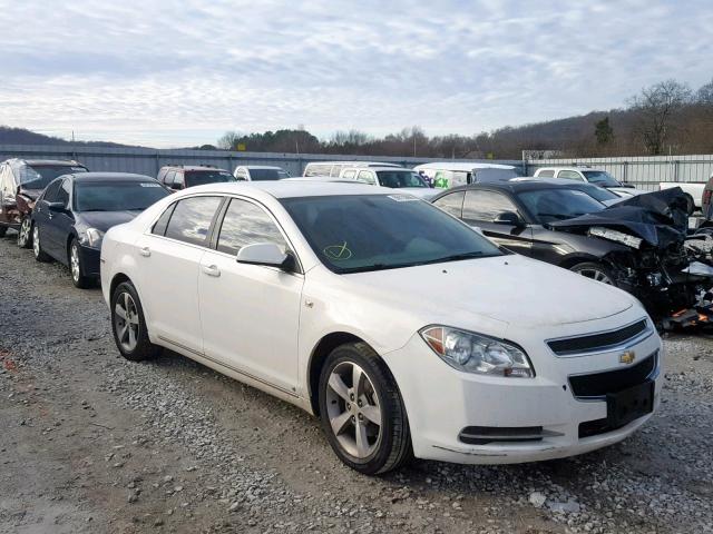 1G1ZJ57B28F189387 - 2008 CHEVROLET MALIBU 2LT WHITE photo 1