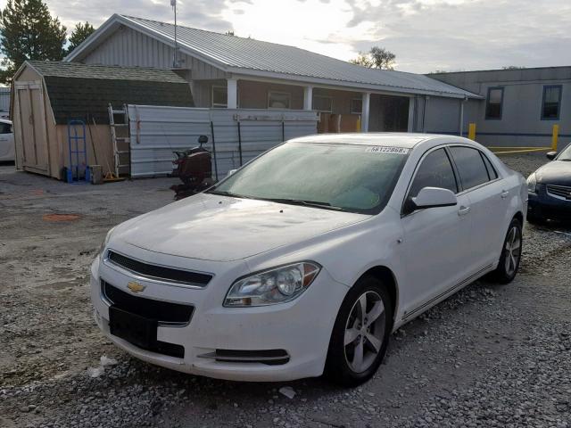 1G1ZJ57B28F189387 - 2008 CHEVROLET MALIBU 2LT WHITE photo 2