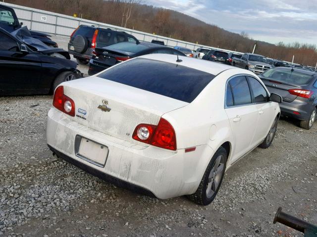 1G1ZJ57B28F189387 - 2008 CHEVROLET MALIBU 2LT WHITE photo 4