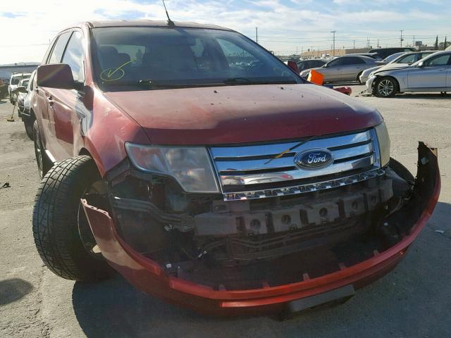 2FMDK48CX7BA65640 - 2007 FORD EDGE SEL RED photo 1