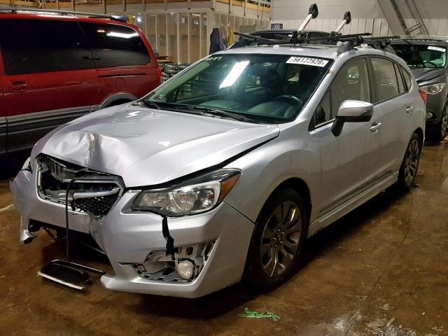 JF1GPAU63FH235331 - 2015 SUBARU IMPREZA SP SILVER photo 2