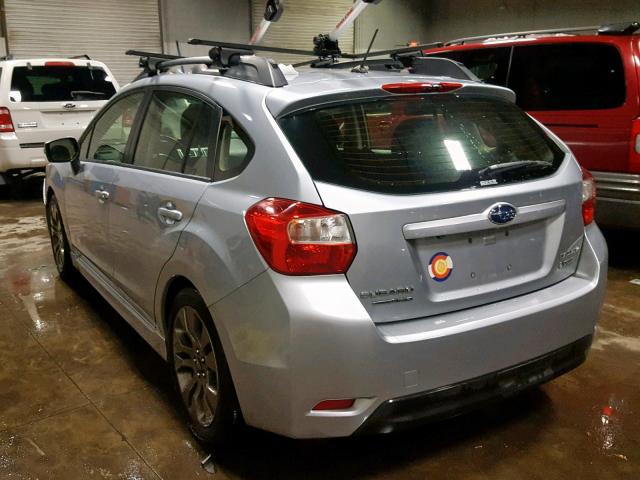 JF1GPAU63FH235331 - 2015 SUBARU IMPREZA SP SILVER photo 3