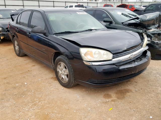 1G1ZT54855F260032 - 2005 CHEVROLET MALIBU LS შავი ფოტო 1