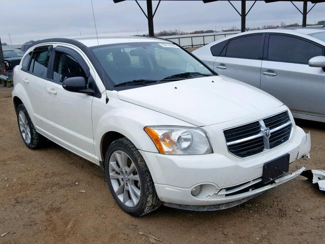 1B3CB5HA2AD597570 - 2010 DODGE CALIBER HE WHITE photo 1