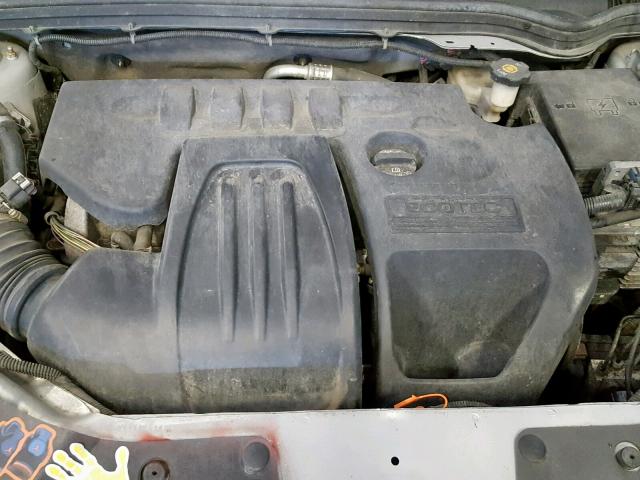 1G2AL18F687148882 - 2008 PONTIAC G5 SILVER photo 7