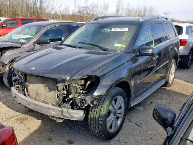 4JGBF7BE9BA628771 - 2011 MERCEDES-BENZ GL 450 4MA BLACK photo 2