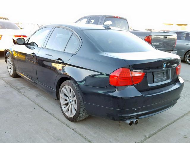 WBAPH5C57BF094175 - 2011 BMW 328 I SULE BLACK photo 3