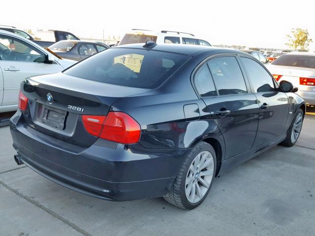 WBAPH5C57BF094175 - 2011 BMW 328 I SULE BLACK photo 4