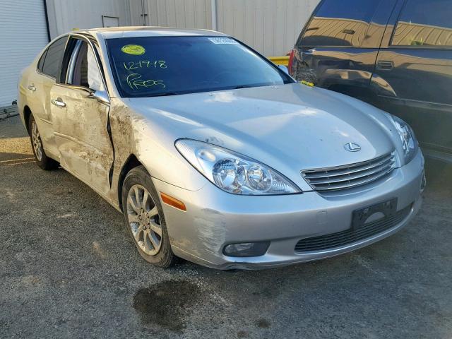 JTHBA30G945020761 - 2004 LEXUS ES 330 SILVER photo 1