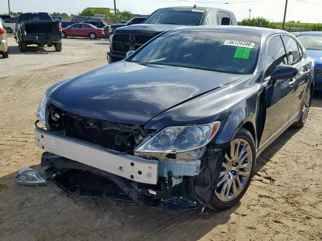 JTHBL46F075028377 - 2007 LEXUS LS 460 GRAY photo 2