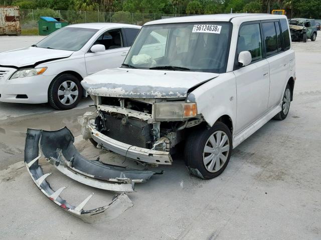 JTLKT324764044374 - 2006 TOYOTA SCION XB Ақ фото 2