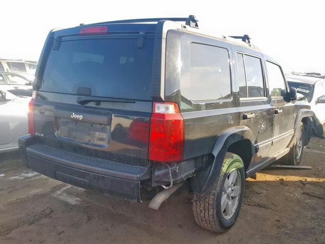 1J8HG48N26C275312 - 2006 JEEP COMMANDER 黑色 照片 4