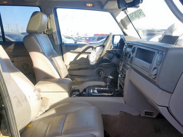 1J8HG48N26C275312 - 2006 JEEP COMMANDER 黑色 照片 5