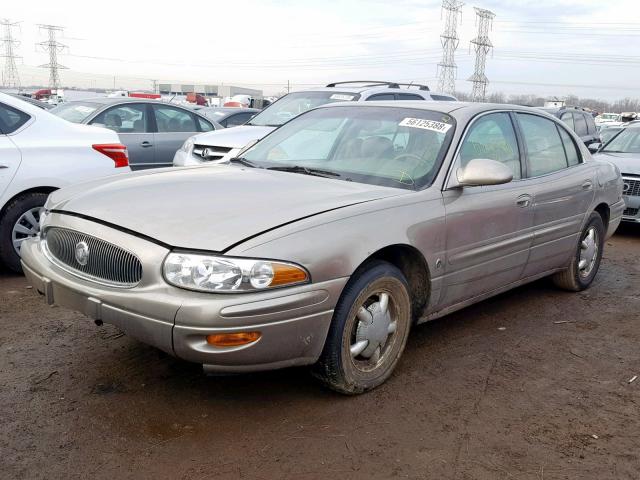 1G4HP54K1YU102849 - 2000 BUICK LESABRE CU TAN photo 2