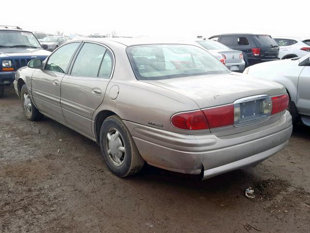 1G4HP54K1YU102849 - 2000 BUICK LESABRE CU TAN photo 3