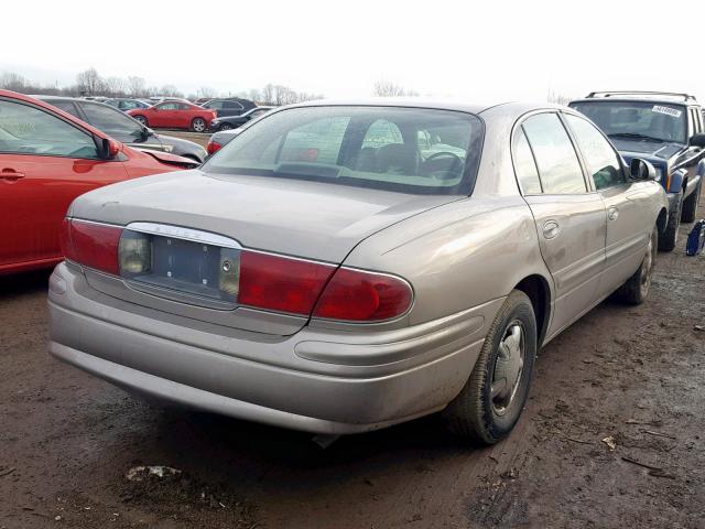 1G4HP54K1YU102849 - 2000 BUICK LESABRE CU TAN photo 4