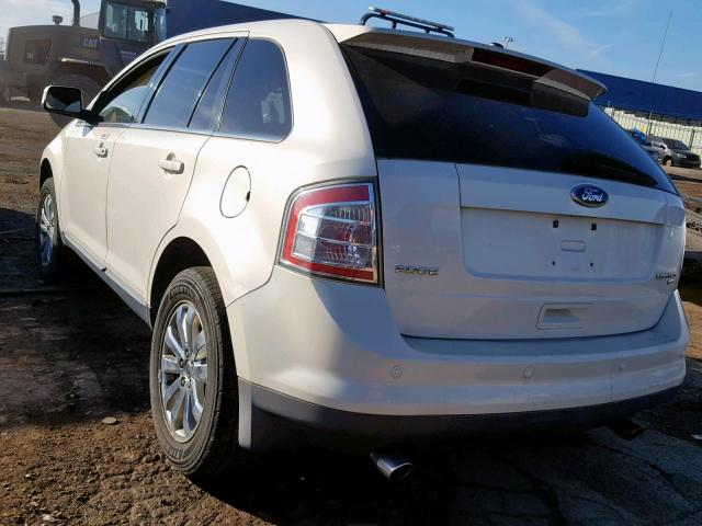 2FMDK49C88BA41935 - 2008 FORD EDGE LIMIT Білий фото 3