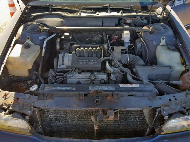 1G4HP52LXSH496265 - 1995 BUICK LESABRE CU BLUE photo 7