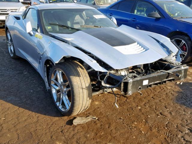 1G1YL2D77H5105929 - 2017 CHEVROLET CORVETTE S BLUE photo 1