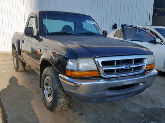 1FTYR10C5XPB12304 - 1999 FORD RANGER BLUE photo 1