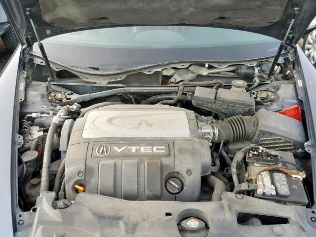 JH4KB16555C001371 - 2005 ACURA RL GRAY photo 7