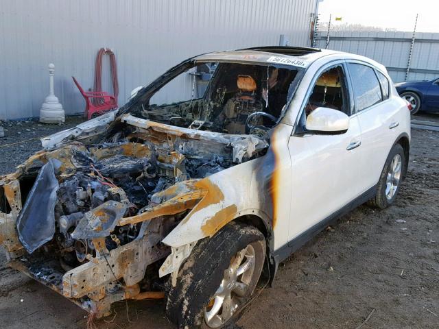 JNKAJ09F68M355864 - 2008 INFINITI EX35 BASE BURN photo 10
