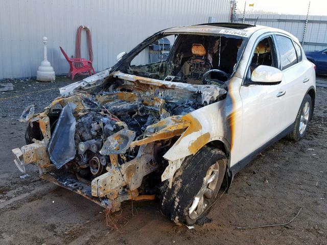 JNKAJ09F68M355864 - 2008 INFINITI EX35 BASE BURN photo 2