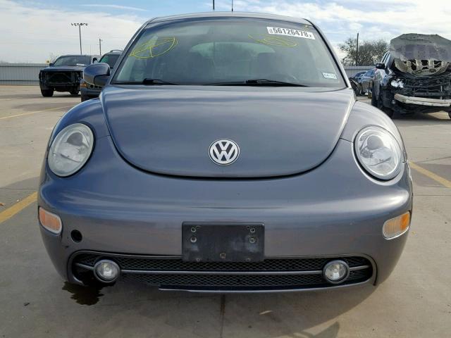 3VWCR31C65M417038 - 2005 VOLKSWAGEN NEW BEETLE GRAY photo 7