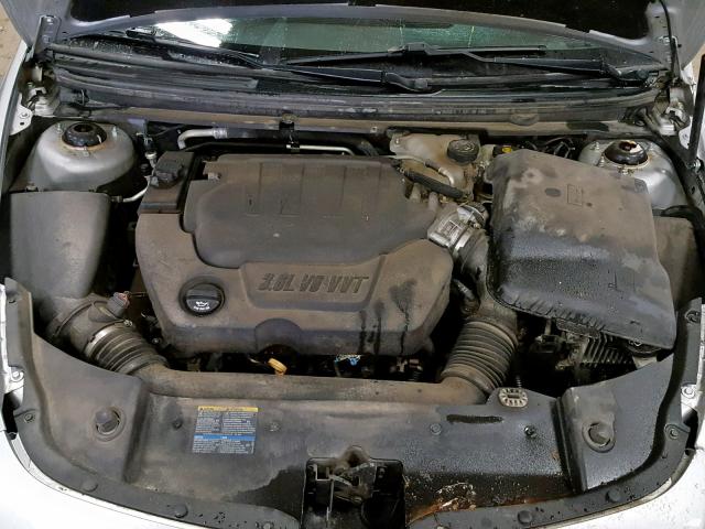 1G1ZE5E76AF204224 - 2010 CHEVROLET MALIBU LTZ SILVER photo 7