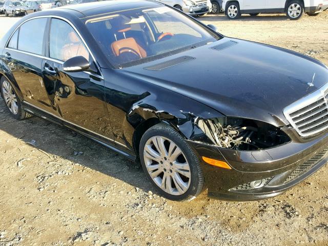 WDDNG71XX7A150147 - 2007 MERCEDES-BENZ S 550 BLACK photo 9