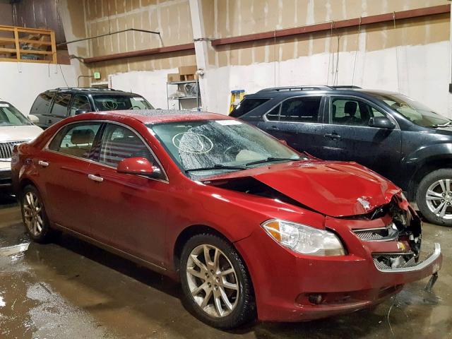 1G1ZK57789F191252 - 2009 CHEVROLET MALIBU LTZ MAROON photo 1