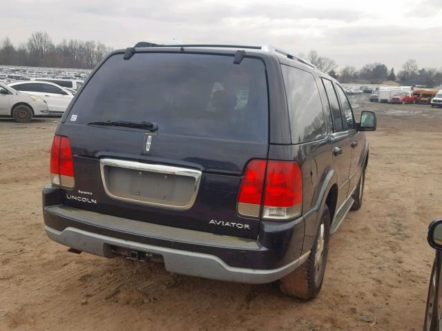 5LMEU68H04ZJ18289 - 2004 LINCOLN AVIATOR 黑色 照片 4