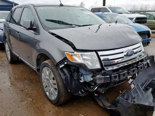 2FMDK4KC2ABB12224 - 2010 FORD EDGE LIMIT GRAY photo 1