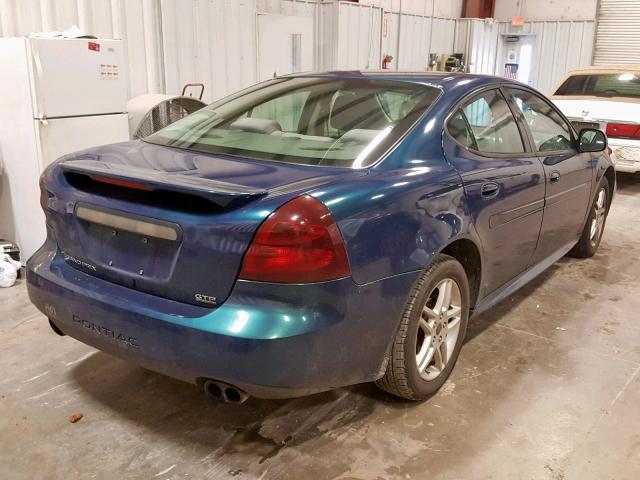 2G2WR524751275829 - 2005 PONTIAC GRAND PRIX BLUE photo 4