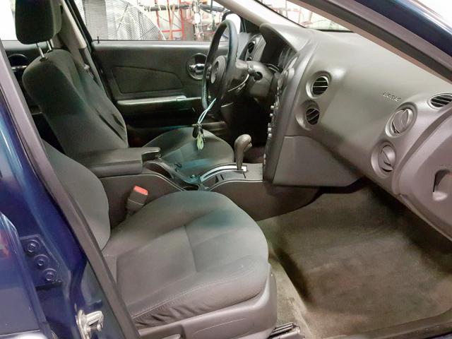 2G2WR524751275829 - 2005 PONTIAC GRAND PRIX BLUE photo 5