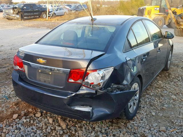 1G1PA5SH1D7161099 - 2013 CHEVROLET CRUZE LS CHARCOAL photo 4