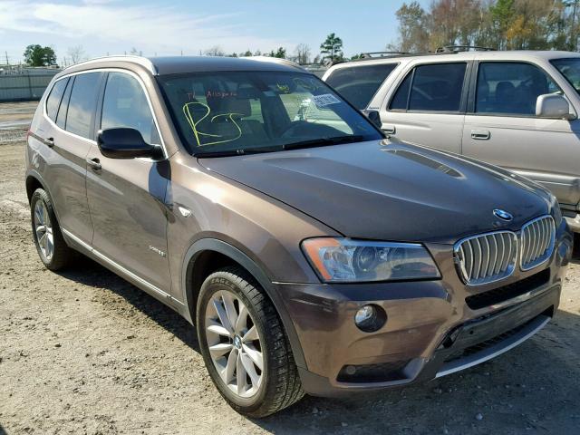 5UXWX9C50D0D06091 - 2013 BMW X3 XDRIVE2 BROWN photo 1