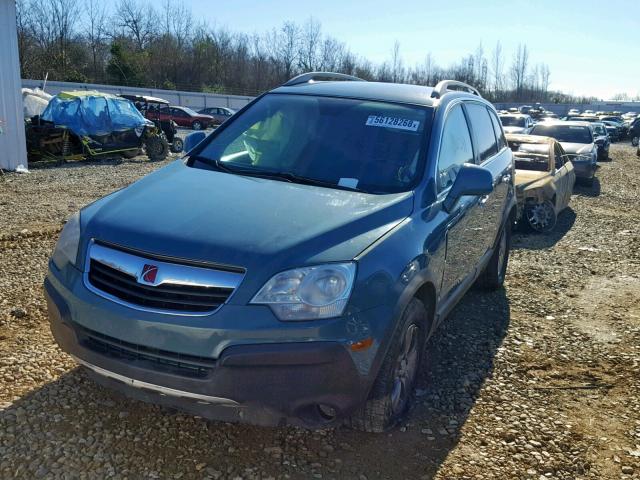 3GSDL43N38S652434 - 2008 SATURN VUE XE GREEN photo 2