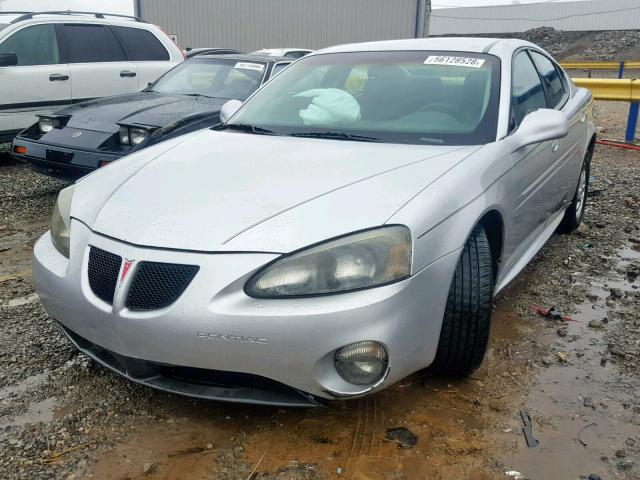 2G2WP522341253006 - 2004 PONTIAC GRAND PRIX SILVER photo 2
