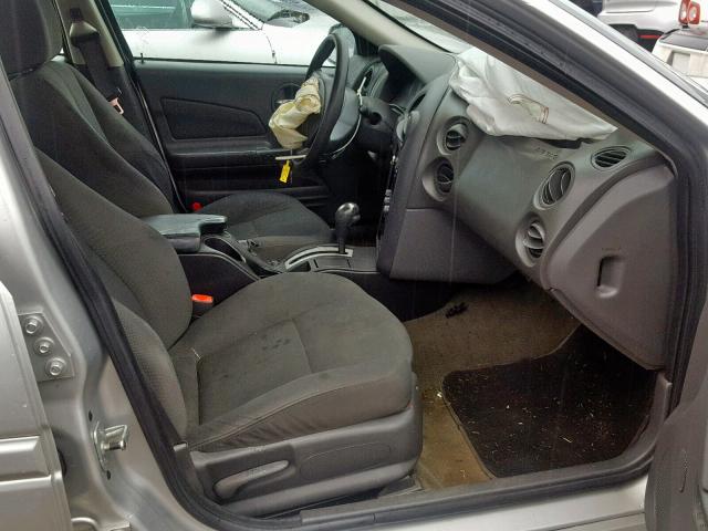 2G2WP522341253006 - 2004 PONTIAC GRAND PRIX SILVER photo 5