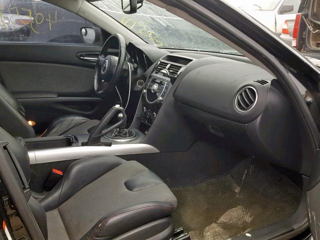 JM1FE174790402220 - 2009 MAZDA RX8 BLACK photo 5