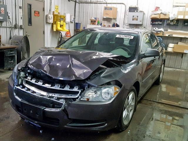 1G1ZA5E04AF295878 - 2010 CHEVROLET MALIBU LS 灰色 照片 2