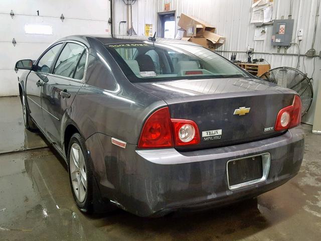 1G1ZA5E04AF295878 - 2010 CHEVROLET MALIBU LS 灰色 照片 3