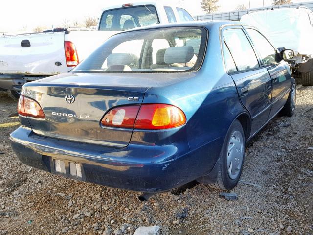 2T1BR12E8XC106385 - 1999 TOYOTA COROLLA VE TURQUOISE photo 4