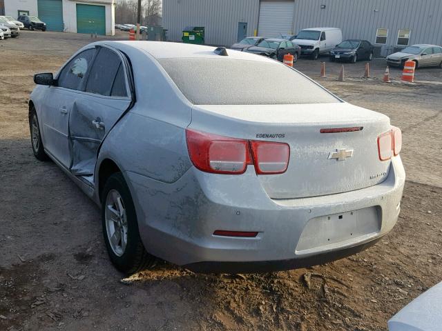 1G11B5SL7EF134469 - 2014 CHEVROLET MALIBU LS ვერცხლისფერი ფოტო 3