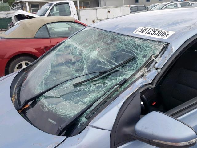 WVWMM7AJ1BW313676 - 2011 VOLKSWAGEN GOLF BLUE photo 9