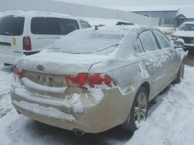 KNAGE224395339201 - 2009 KIA OPTIMA LX SILVER photo 4